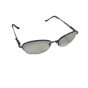 Tura Milan Eyeglasses Women Burgundy Oval Metal Frames